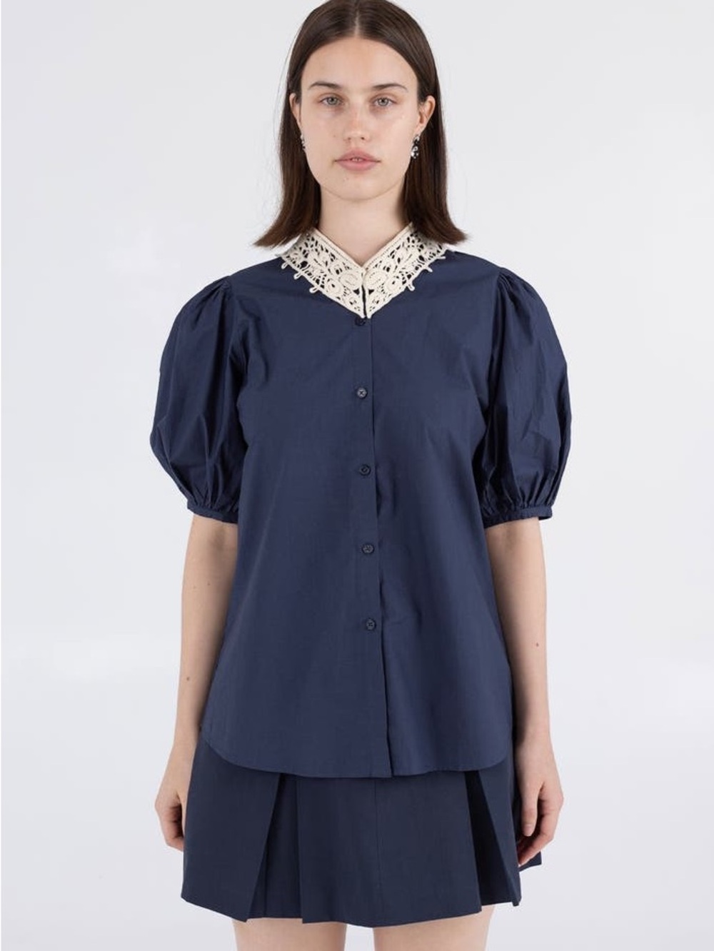 Emma Top Navy - Picture 2 of 5